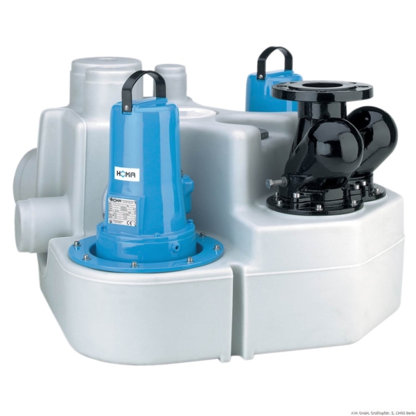 HOMA Sanistar 220 W - Doppel-Hebeanlage